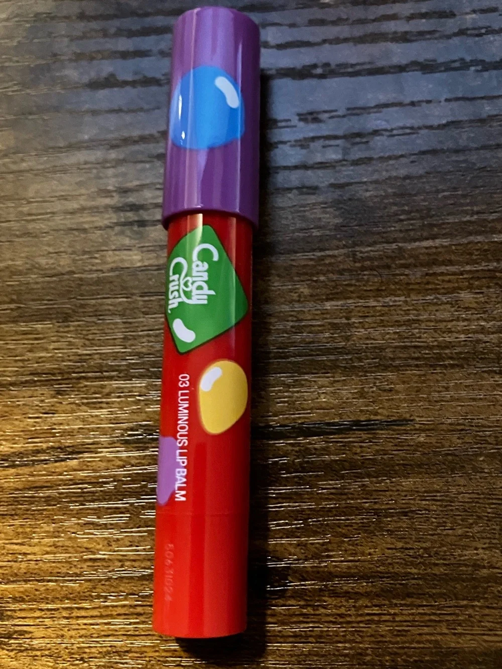 Kiko Milano x Candy Crush™ Luminous Lip  Balm 03 Rose SunDrop NWT